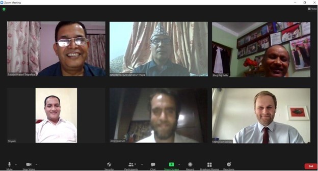 A screenshot of one of the virtual ‘Technical Co-Creation’ sessions