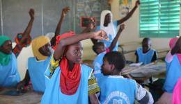 École primaire Bitiw Seye 1 à Tivaouane au Sénégal.