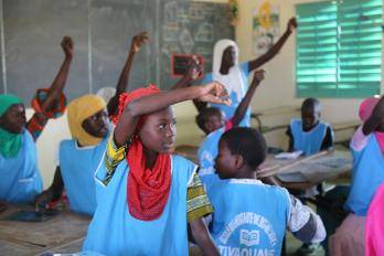 Escuela primaria Bitiw Seye 1 en Tivaouane, Senegal.