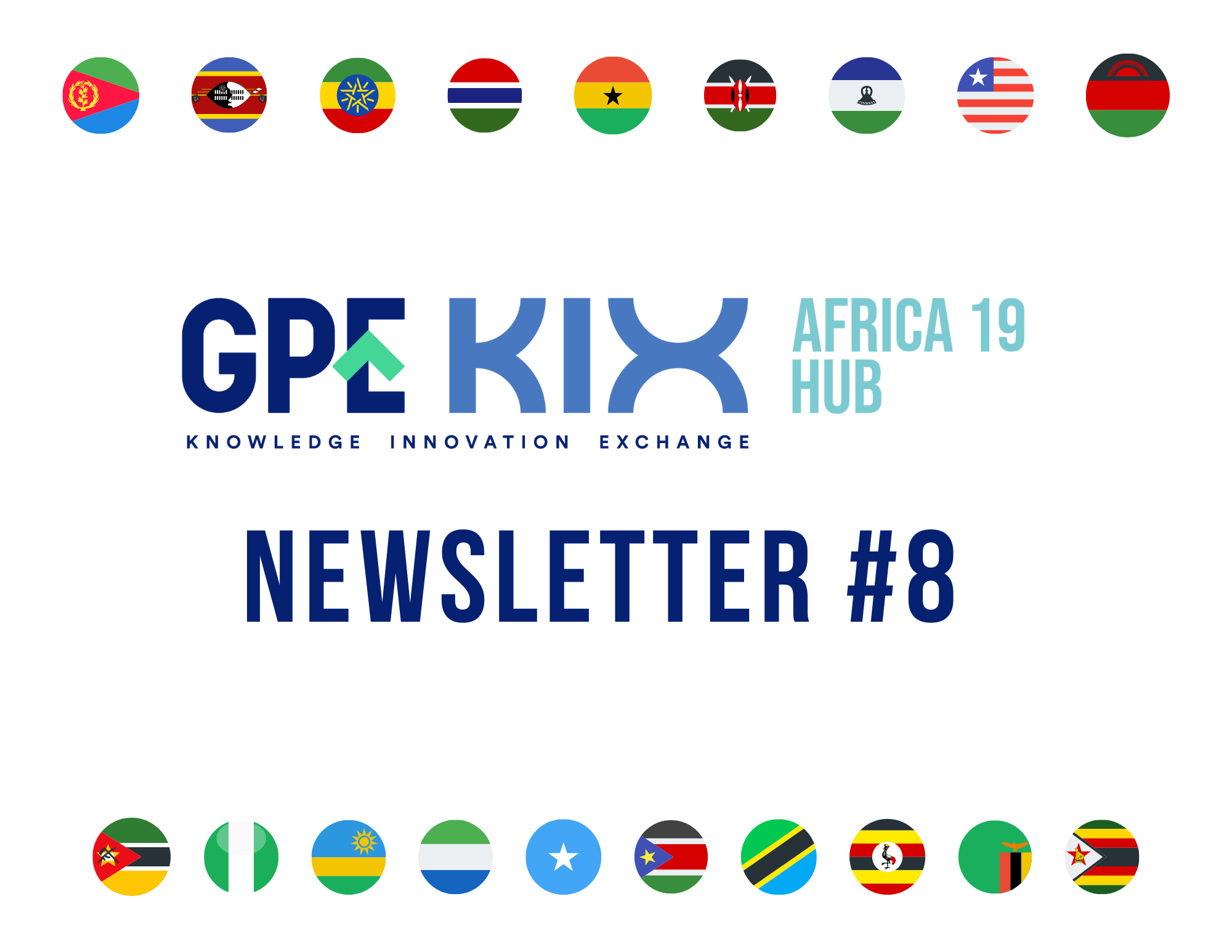The KIX Africa 19 Hub Newsletter 8 cover page